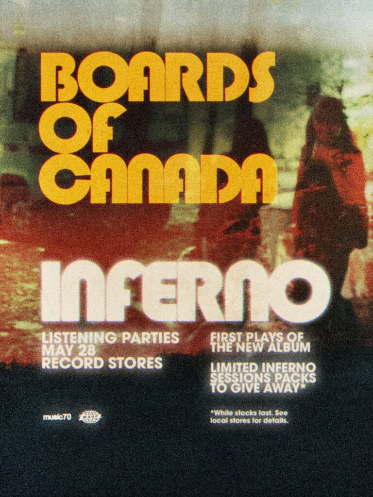 ボーズ・オブ・カナダの新作『Inferno』公式リスニング・パーティー! 1 Boards Of Canada Inferno Listening Party